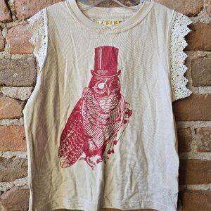 Owl Tee, Soft, by Native Funk and Flash